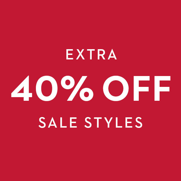 Click here to shop an extra 40% off sale styles.