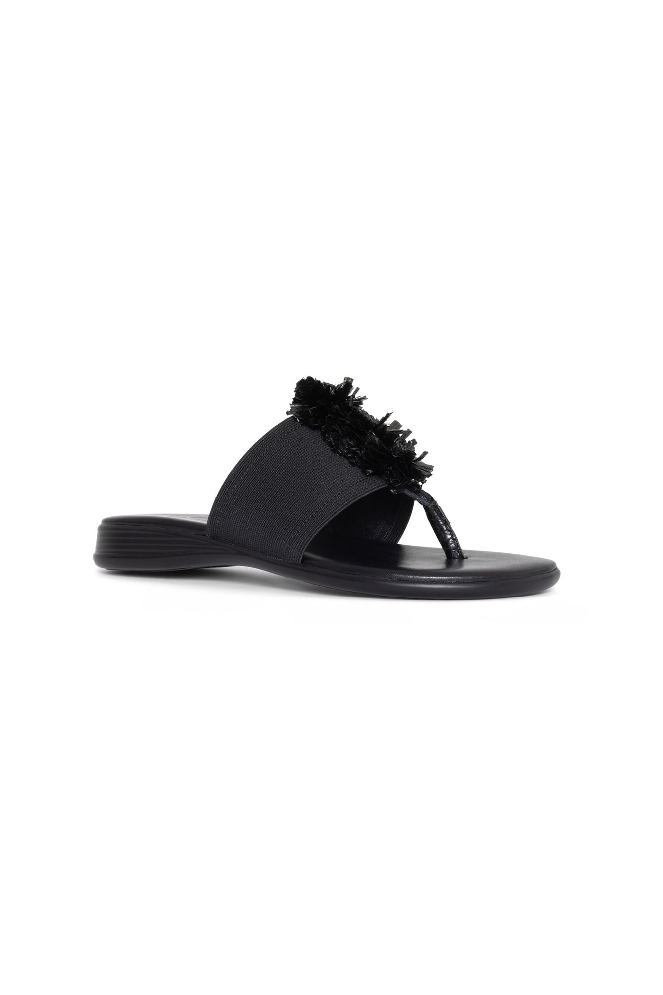 NYDJ Asira Sandals In Elastic - Black