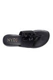 NYDJ Asira Sandals In Elastic - Black