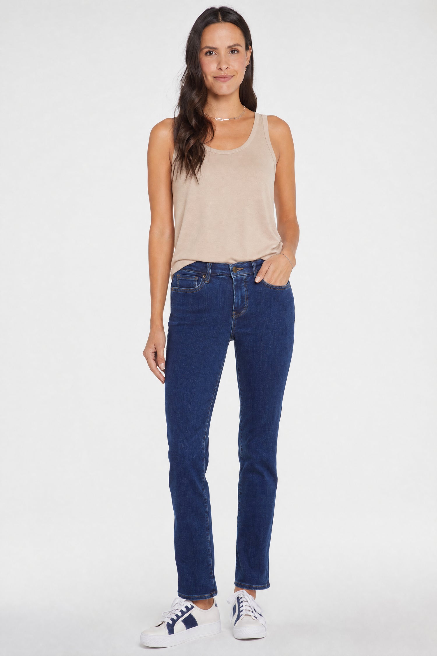 Sheri Slim Jeans - Quinn Blue | NYDJ