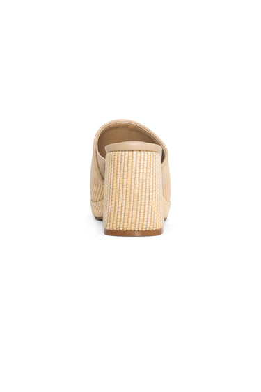 NYDJ Dewi Platform Sandals In Raffia - Natural