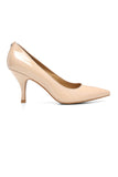 NYDJ Evie Pumps In Soft Patent - Sand