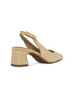 NYDJ Faelynn Slingback Heels In Raffia - Natural