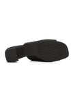 NYDJ Gwen Stretch Mules In BlackLast™ Denim - Black
