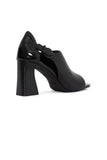 NYDJ Larlie Block Heel Sandals In Nappa Leather - Black
