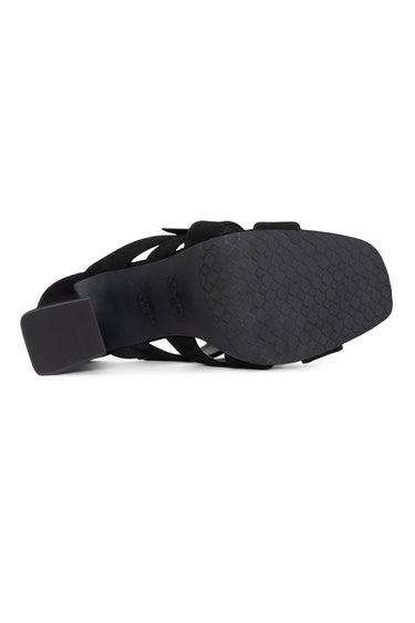 NYDJ Loreri Mule Sandals In Suede - Black