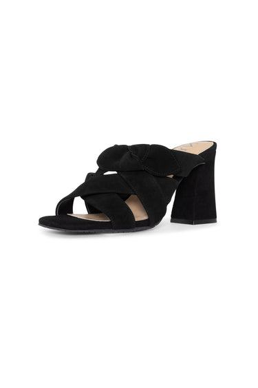 NYDJ Loreri Mule Sandals In Suede - Black
