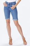 NYDJ Briella 11 Inch Denim Shorts With Roll Cuffs - Heyburn Wash
