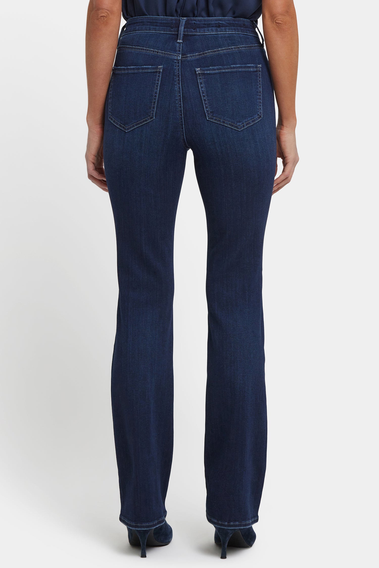 Billie Mini Bootcut Jeans In Sure Stretch® Denim With High Rise