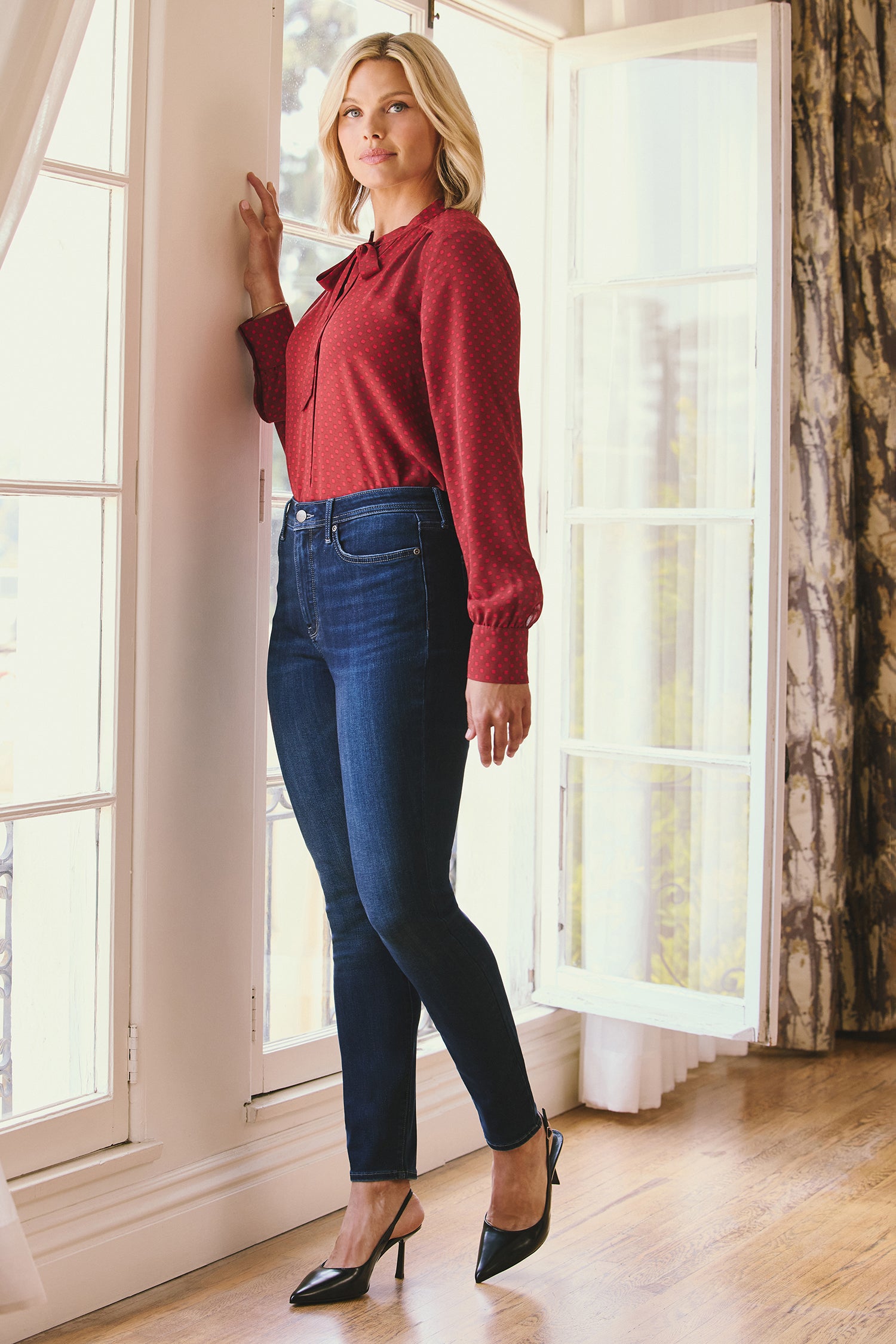 INI - Ｍ Ami Skinny Jeans In Sure Stretch® Denim With High Rise And