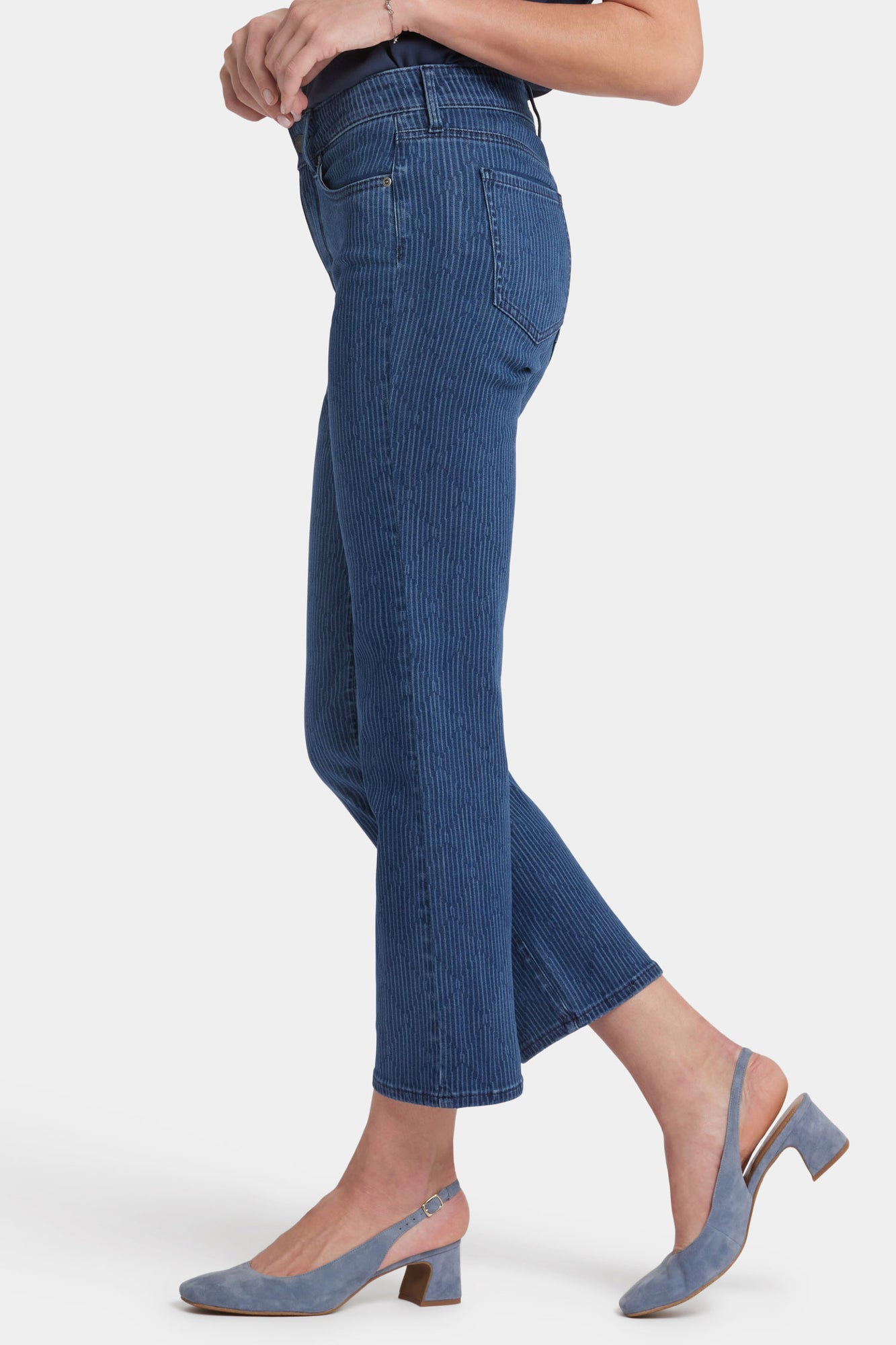 NYDJ Marilyn Straight Ankle Jeans In Sure Stretch® Denim - Indigo Pinnacle Peak