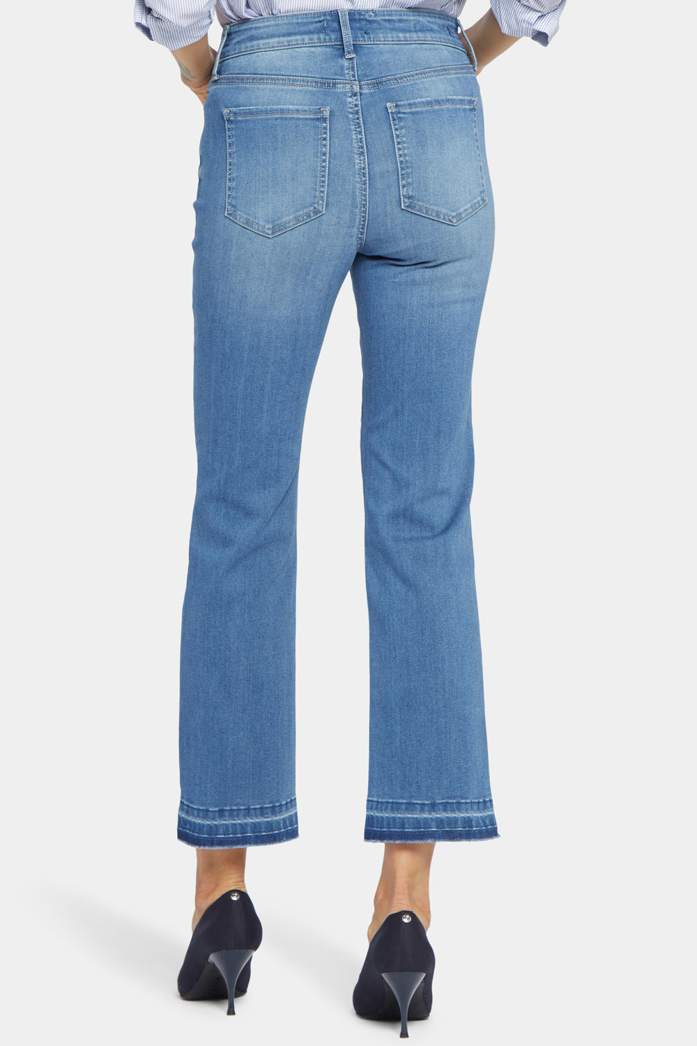 Marilyn Straight Ankle Jeans In Sure Stretch® Denim With High Rise