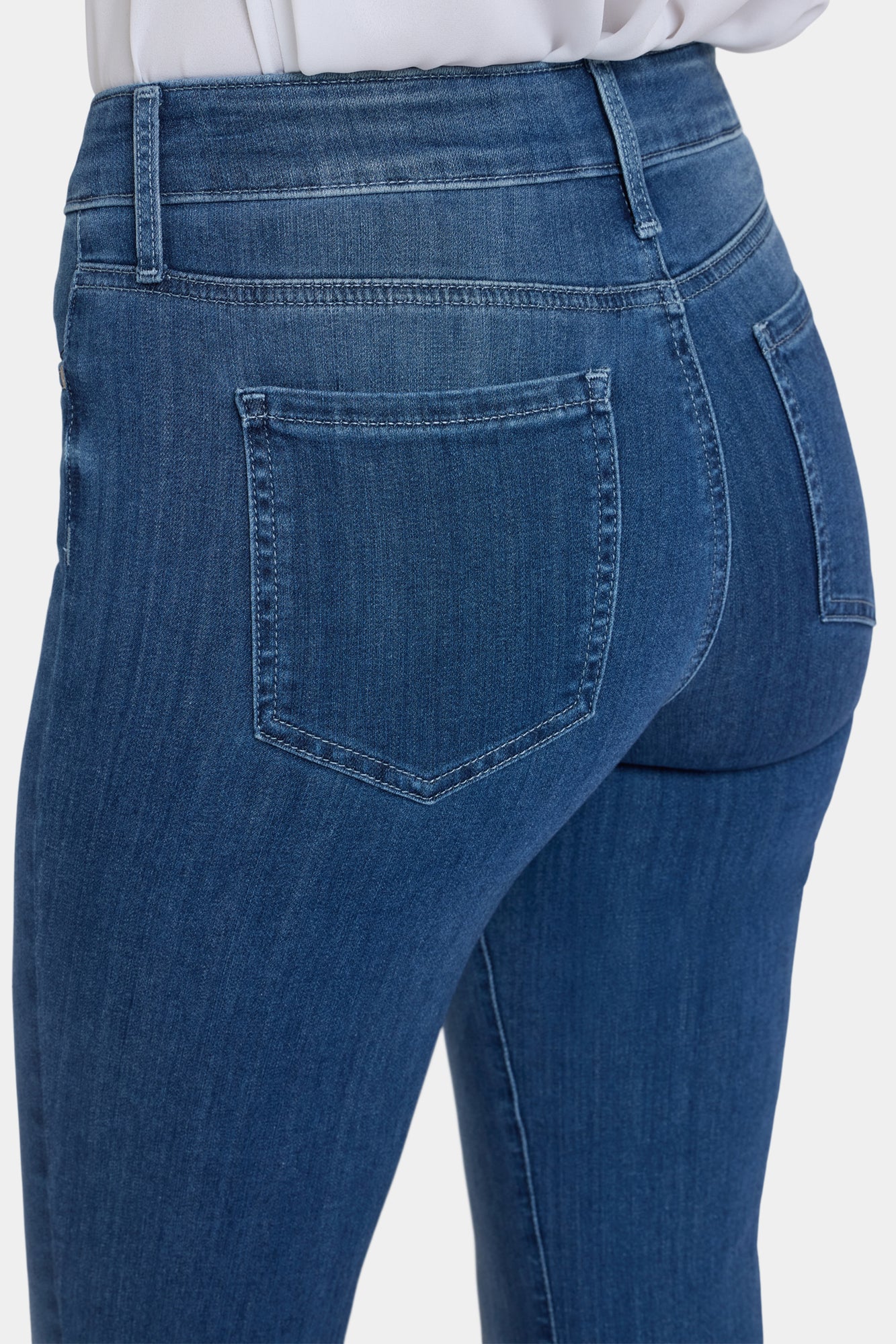 NYDJ Marilyn Straight Jeans In Sure Stretch® Denim - Cool Marine