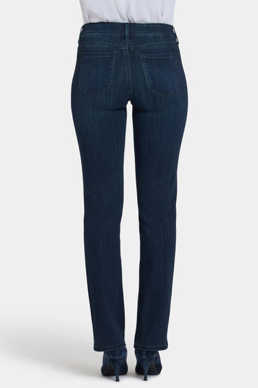 NYDJ Marilyn Straight Jeans In Sure Stretch® Denim - Obsidian Blue