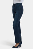 NYDJ Marilyn Straight Jeans In Sure Stretch® Denim - Obsidian Blue