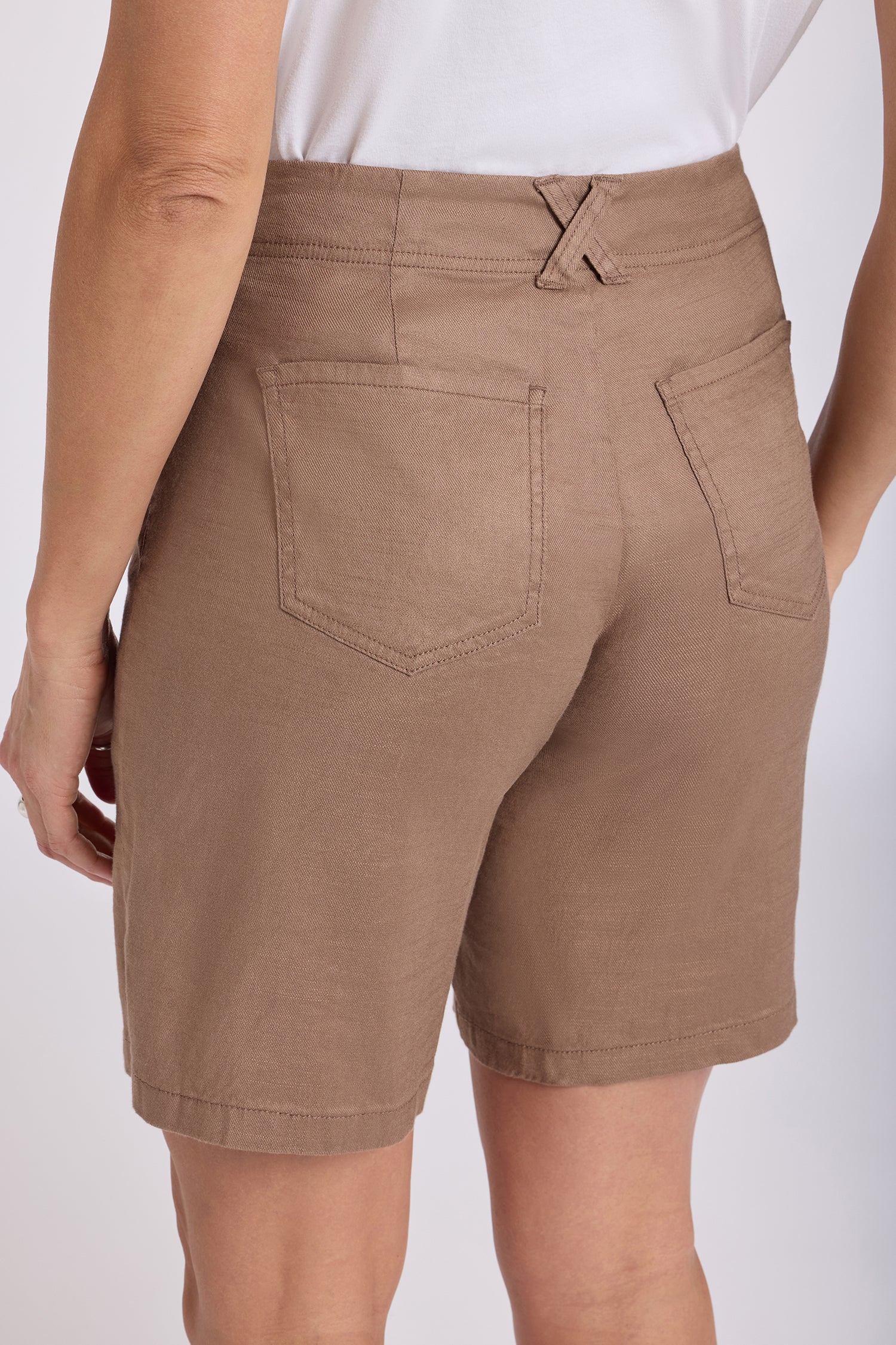 【BEIGE】5 Pocket Shorts Pique Women's Double Face Piqué Shorts - Shorts & Skirts - New In 2026