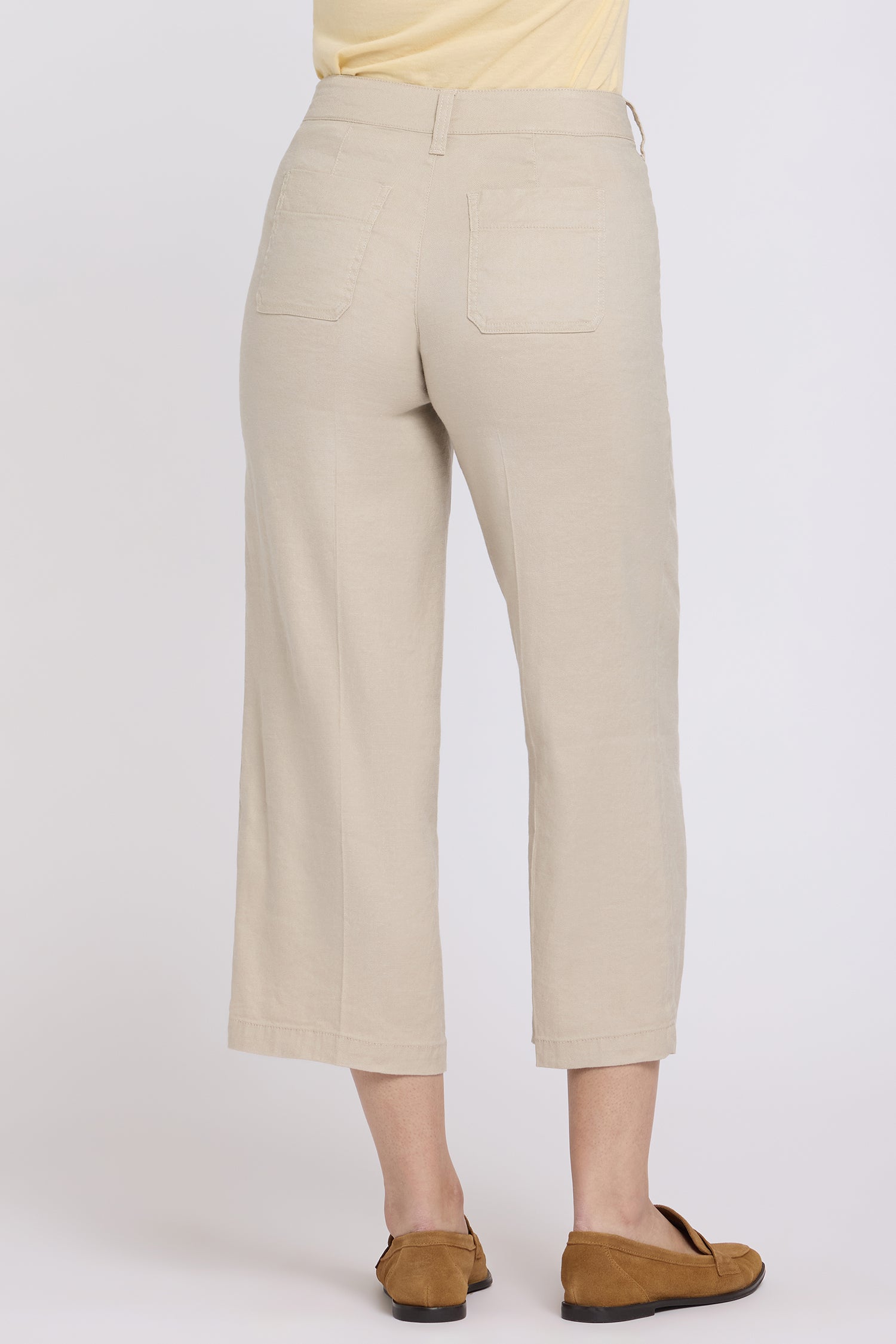 NYDJ Women's Wide Leg Cargo Capri Pants - Feather - Size 16 NYDJ Women's Wide Leg Cargo Capri Pants - Feather - Size 16
