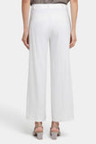 NYDJ Morgan Trouser Pants In Stretch Linen - White