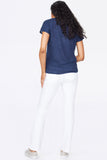 NYDJ Straight Maternity Jeans - Optic White