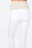 NYDJ Straight Maternity Jeans - Optic White