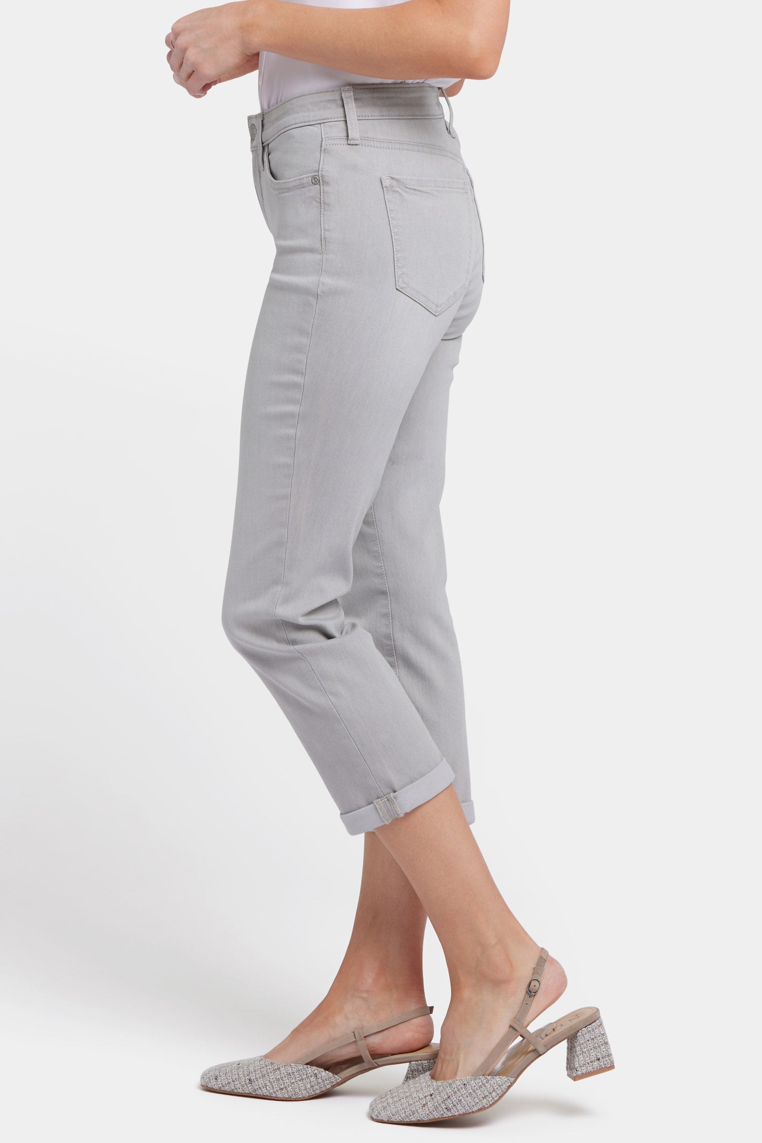 ★EXPIRED GIRL★ Junior Capri Pants Gray EGPA4B001GY0 No Boundaries Junior's Medium Grey Heather Capri Leggings