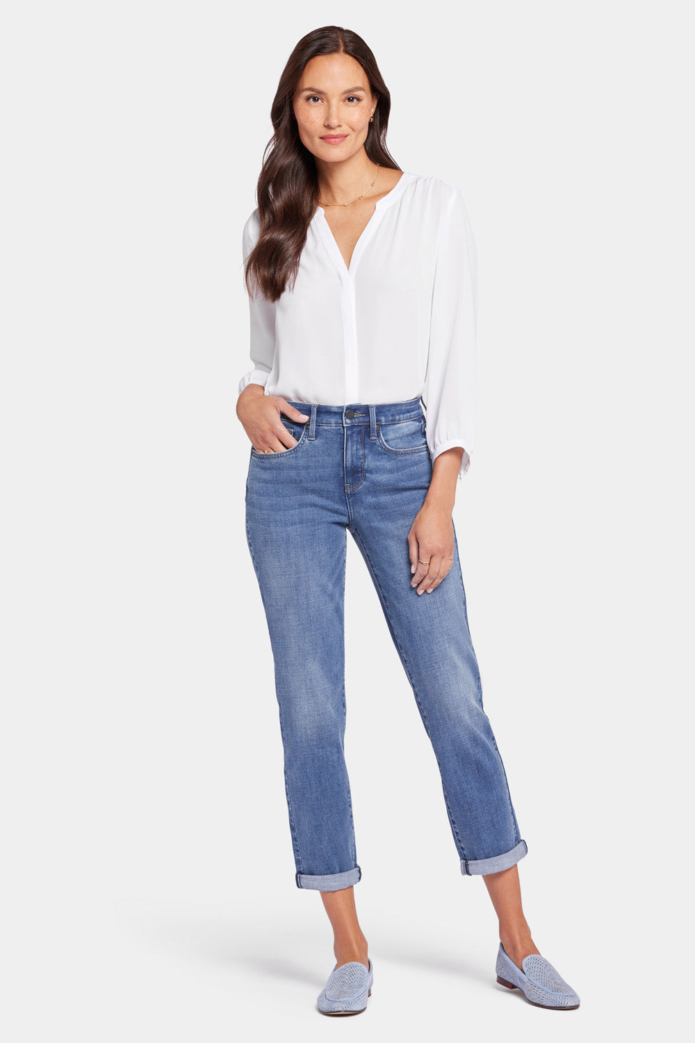 Shop Women's Girlfriend Jeans - Relaxed Slim Straight Fit