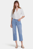 NYDJ Relaxed Piper Crop Jeans In Cool Embrace® Denim - Canary Beach
