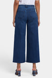 NYDJ Brodi Wide Leg Ankle Jeans In Cool Embrace® Denim With High Rise - Ibiza Blues
