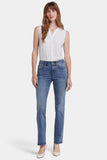 NYDJ Marilyn Straight Jeans In Cool Embrace® Denim - Majorca Bay