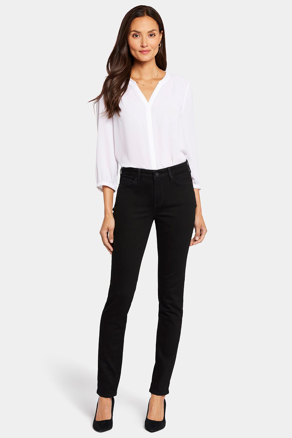 NYDJ Alina Legging Jeans - Black