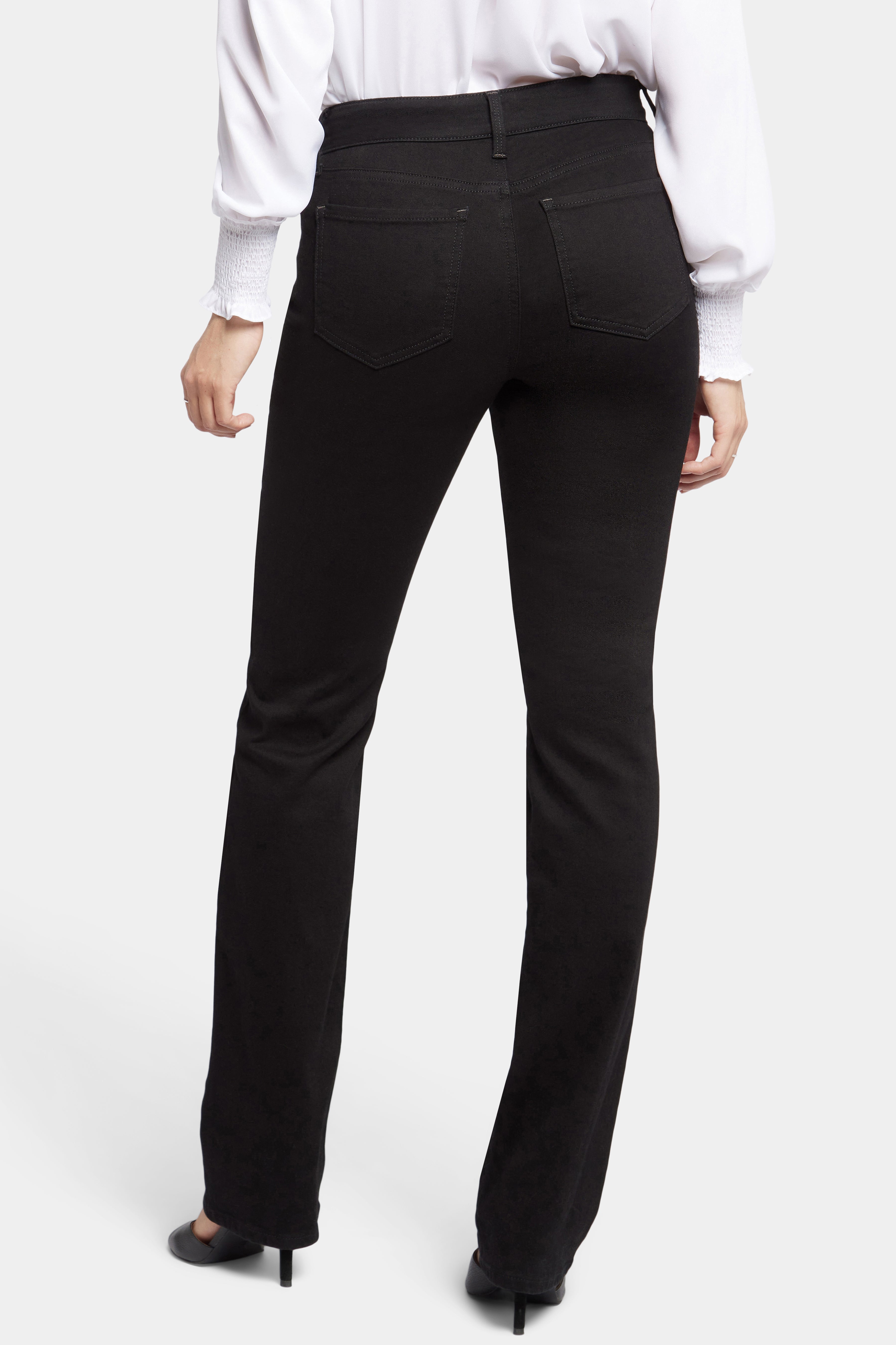 Marilyn Straight Jeans - Black | NYDJ