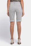 NYDJ Briella 11 Inch Denim Shorts With Roll Cuffs - Grenada Mist