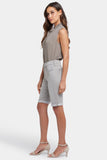NYDJ Briella 11 Inch Denim Shorts With Roll Cuffs - Grenada Mist