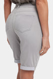 NYDJ Briella 11 Inch Denim Shorts With Roll Cuffs - Grenada Mist