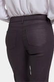 NYDJ Coated Marilyn Straight Jeans - Fig Coated