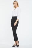 NYDJ Pull-On Straight Crop Pants Sculpt-Her™ Collection - Black