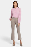 NYDJ Pull-On Flared Ankle Trouser Pants Sculpt-Her™ Collection - Saddlewood