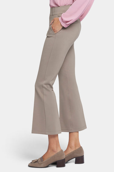 NYDJ Pull-On Flared Ankle Trouser Pants Sculpt-Her™ Collection - Saddlewood