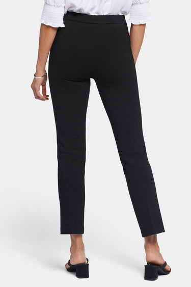 NYDJ Pull-On Slim Ankle Trouser Pants Sculpt-Her™ Collection - Black