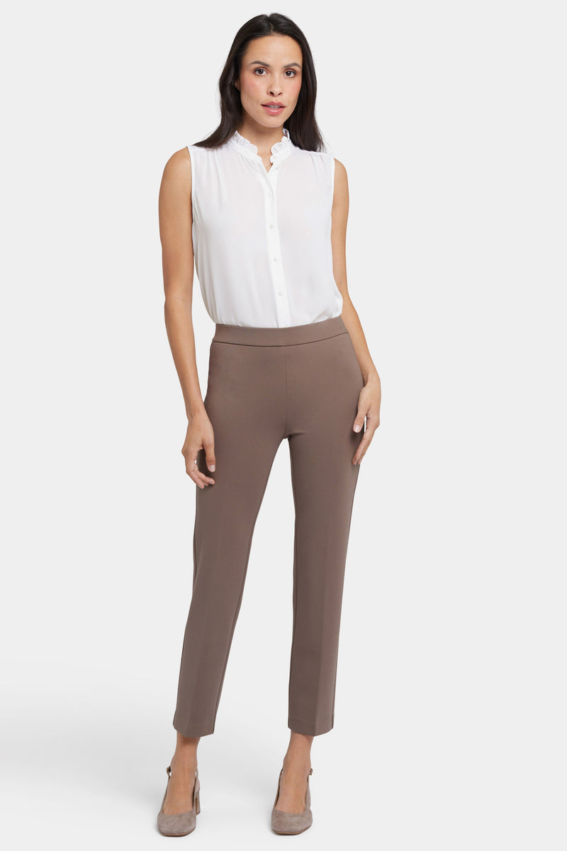 NYDJ Pull-On Slim Ankle Trouser Pants Sculpt-Her™ Collection - Incense