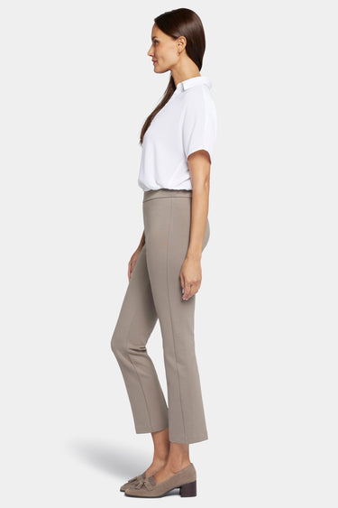 NYDJ Pull-On Straight Ankle Trouser Pants Sculpt-Her™ Collection - Saddlewood