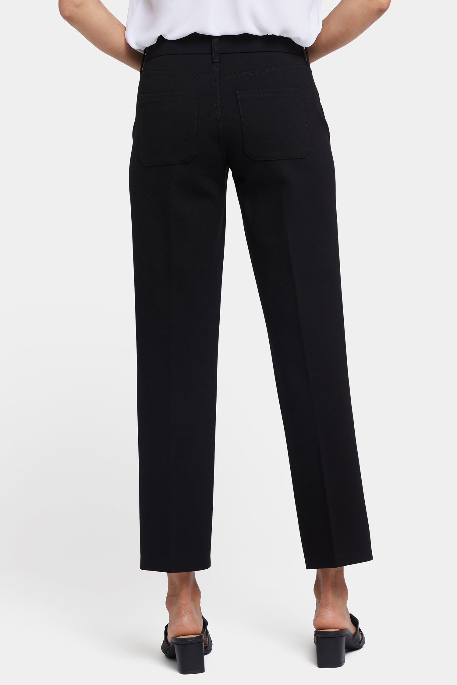Straight Trouser Pants Sculpt-Her™ Collection - Black Black | NYDJ display picture 1