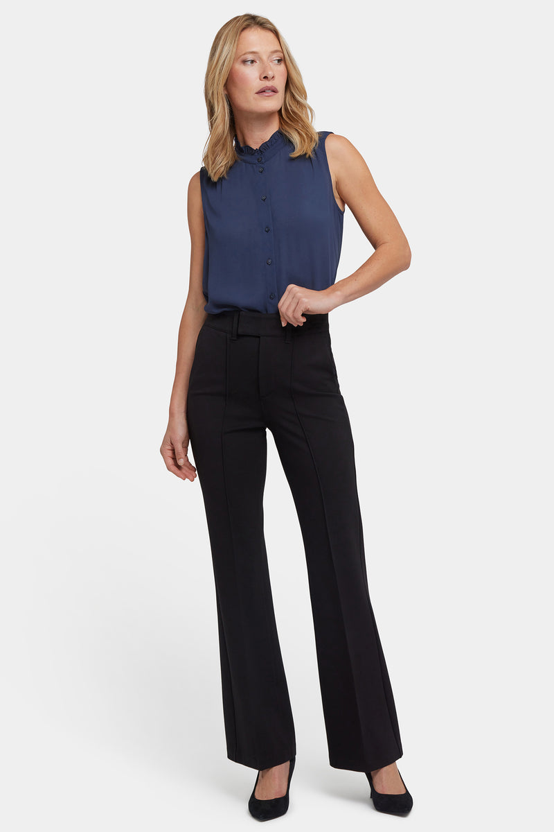 NYDJ High Rise Bootcut Trouser Pants Sculpt-Her™ Collection - Black