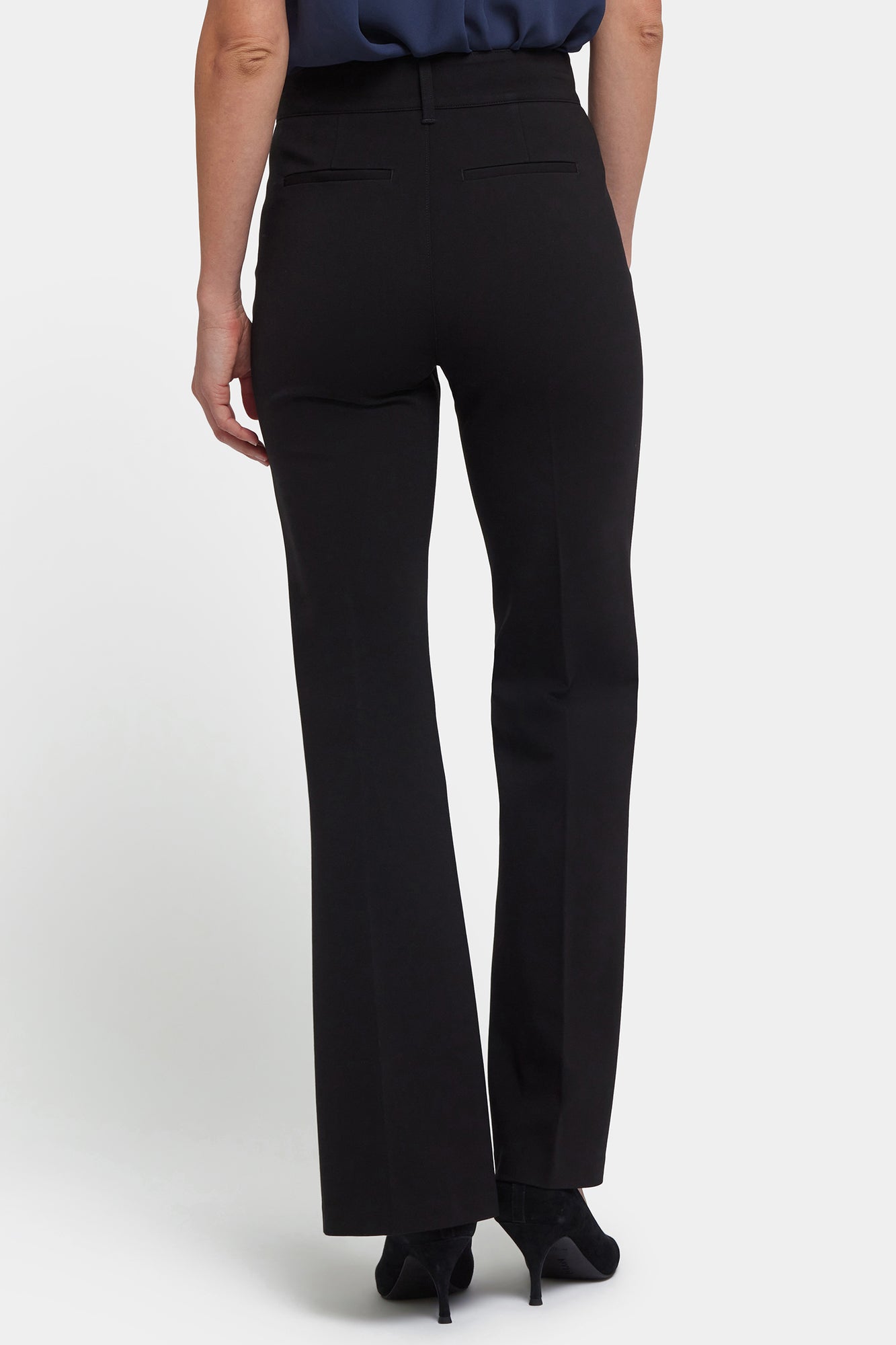 NYDJ High Rise Bootcut Trouser Pants Sculpt-Her™ Collection - Black