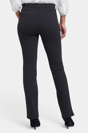 NYDJ Marilyn Straight Pants Sculpt-Her™ Collection - Charcoal Heathered