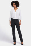 NYDJ Marilyn Straight Pants Sculpt-Her™ Collection - Charcoal Heathered