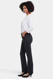 NYDJ Marilyn Straight Pants Sculpt-Her™ Collection - Charcoal Heathered