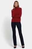 NYDJ Cashmere Turtleneck Sweater - Red