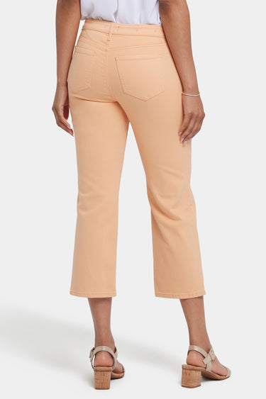 NYDJ Relaxed Piper Crop Jeans In Cool Embrace® Denim - Apricot Nectar