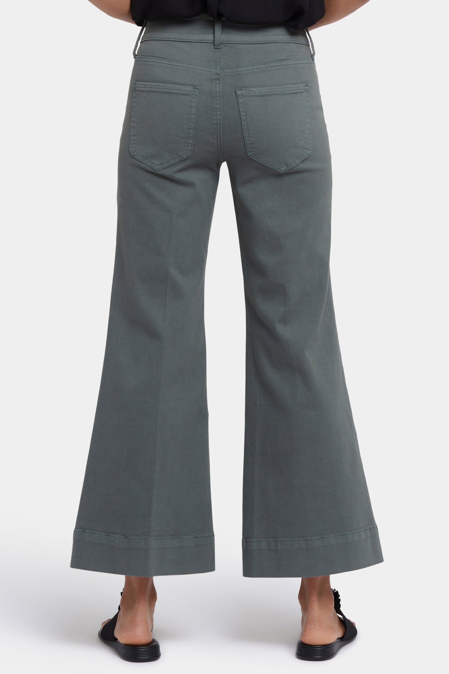 Mia Palazzo Ankle Jeans In Cool Embrace® Denim With High